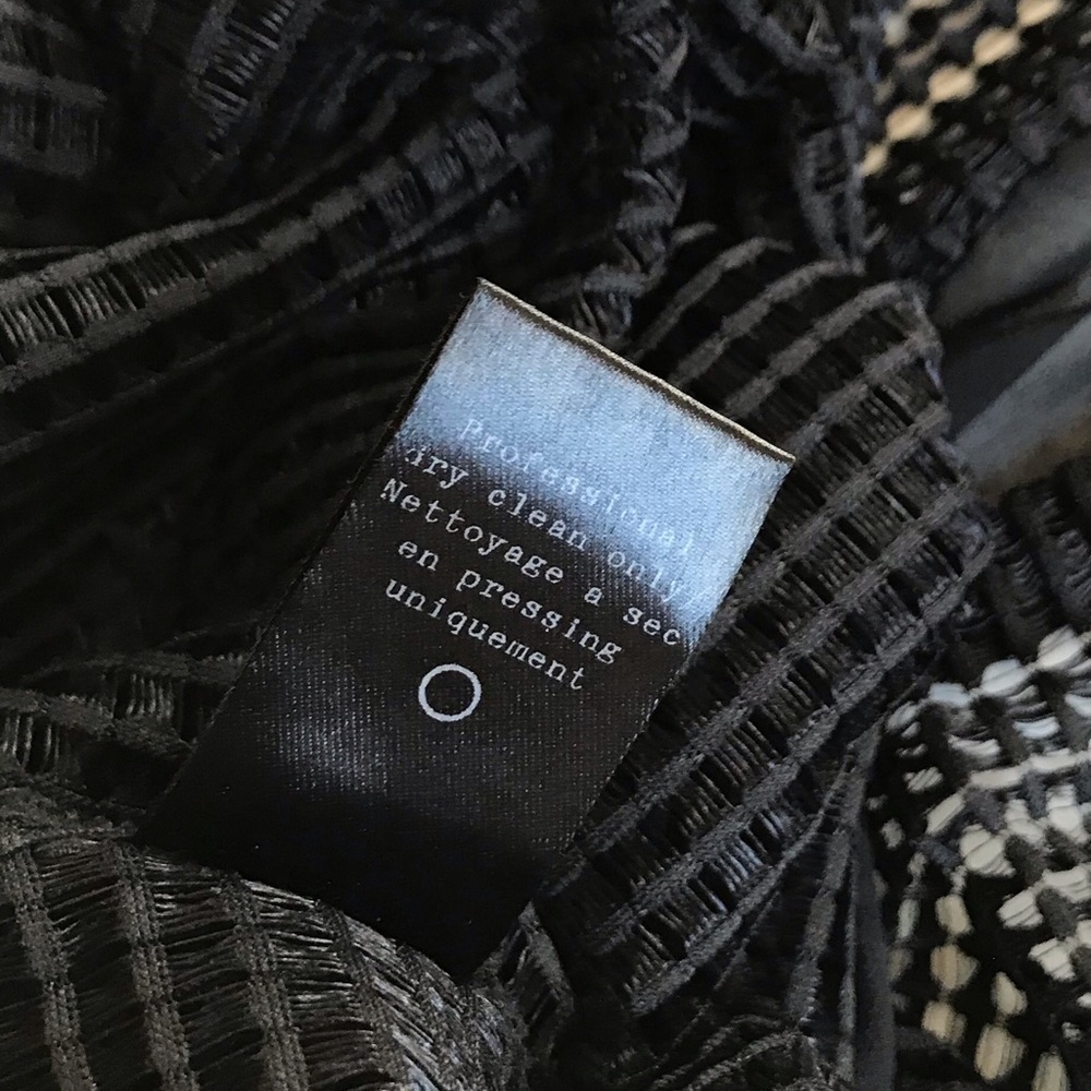 rag & bone Black Mesh Knit Top - Picture 7 of 9